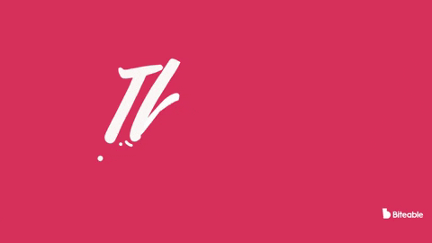 Thanks Thank You GIF by Biteable
