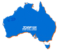 jdrfaus typeonetotypenone jdrfaustralia onewalkstepchallenge jdrfaus Sticker