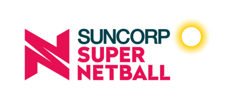 Logo Sticker by Suncorp Super Netball