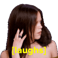 Jenna Ortega Lol Sticker by BuzzFeed