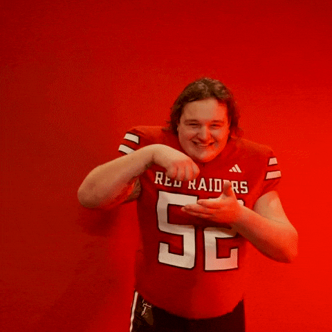 Cash Cleveland GIF by Texas Tech Football