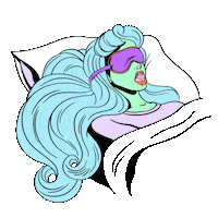 Sleepy Disney Sticker by EYEYAH!