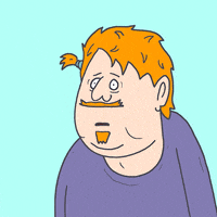 Aanenmatig animatie tekenfilm grappig raar GIF