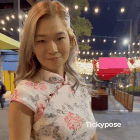 Soft Smile Thai Model GIF