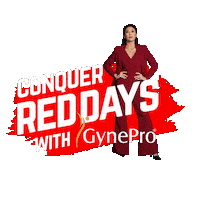 Women Conquer Sticker by GynePro Feminine Wash