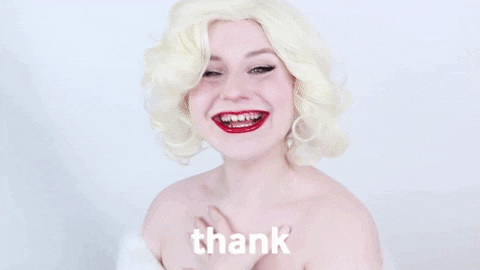 Thank U Smile GIF by Lillee Jean