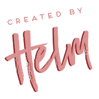 Createdbyhelm Sticker by Helm Design Studio