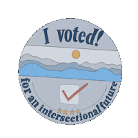 intersectionalenvironmentalist environment eco ecofriendly environmental Sticker