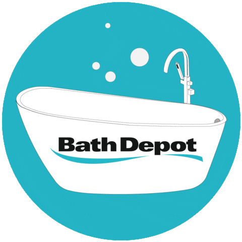 baindepot bathtub tub bubblebath bathdepot Sticker