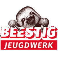 JeugdwerkGent luiaard jeugdwerkgent beestig jeugdwerk Sticker