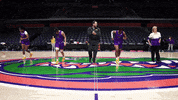 Womens Basketball Running GIF by LSU Tigers