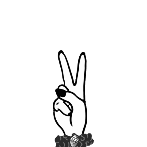 Peace Hennkim Sticker by CHARLES & KEITH