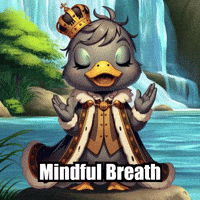 Mindfulness GIF by sirduckbeth