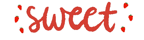 Summer Strawberries Sticker