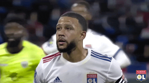 Lyon Memphis GIF by Olympique Lyonnais