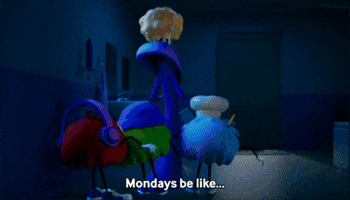 I Hate Mondays Work GIF