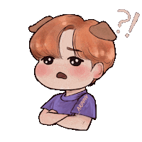 _arinnv angry annoyed chibi ateez Sticker