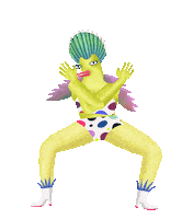 Crazy Dance Sticker by JordanBruner