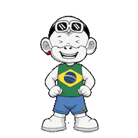 Feliz Rindo Muito Sticker by Zhot