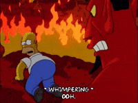 Episode 1 Devil GIF by The Simpsons