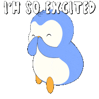 Happy No Way Sticker by Pudgy Penguins