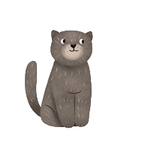laurasotomiranda cat caturday lausoto laudraws Sticker