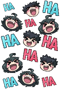 Happy Laugh Sticker by Jin