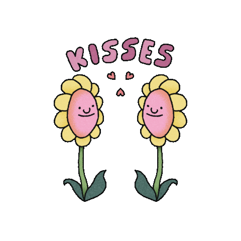 Love You Kiss Sticker by Luke Alexander
