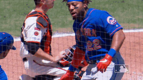 High Five Ny Mets GIF by New York Mets