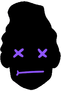 Behind Bars Face Sticker by 404vincent