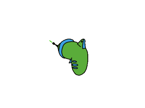 Thecommitteeofpublicsafety giphyupload space phew lazer Sticker