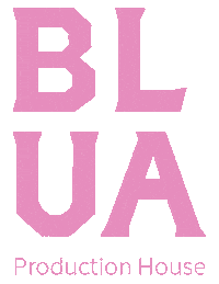 hello_blua pink rosa blua Sticker