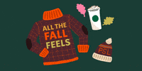 Fall Autumn GIF by Starbucks