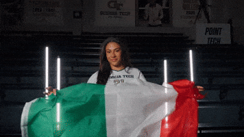 Georgia Tech Volleyball GIF by Georgia Tech Yellow Jackets