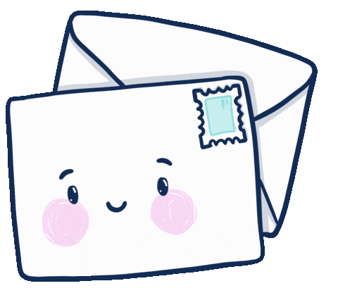 Letter Envelope Sticker