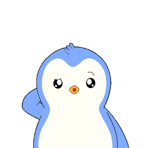 Question Mark What Sticker by Pudgy Penguins