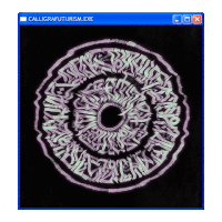 Pokras Calligrafuturism Sticker by POST-WEB