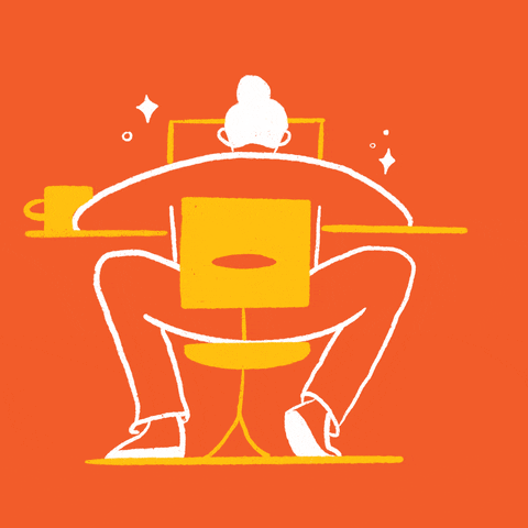Work Computer GIF by clara.creates