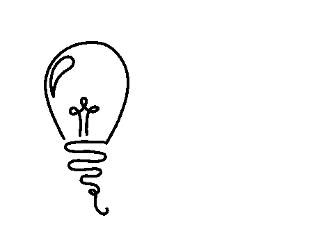 anjsanecdotes giphyupload neon bulb anjsanecdotes Sticker
