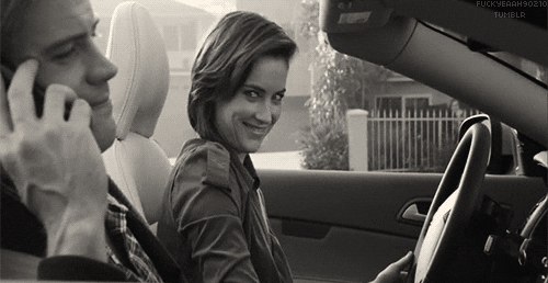 jessica stroup bloopers GIF
