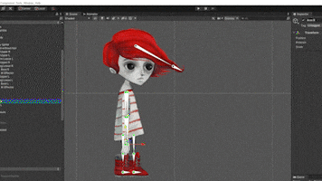 Unity Character GIF