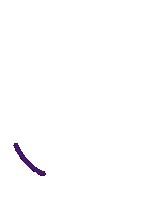 Arrow Point Sticker by University of Montevallo