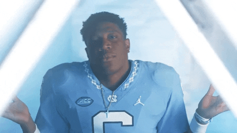 North Carolina Football GIF by UNC Tar Heels