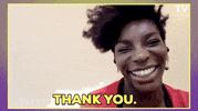 Michaela Coel Thank You GIF by TV Guide