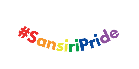 happy rainbow Sticker by Sansiri PLC