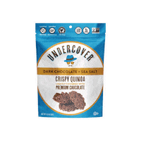 UndercoverSnacks gluten free undercover dairy free quinoa Sticker