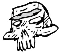 Eyes Dark Sticker