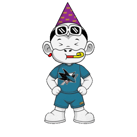 San Jose Sharks Sticker by Zhot Shop