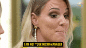 React Micromanage GIF by Celebrity Apprentice Australia