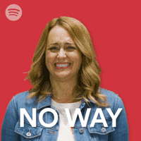 spotify no nope podcast no way GIF